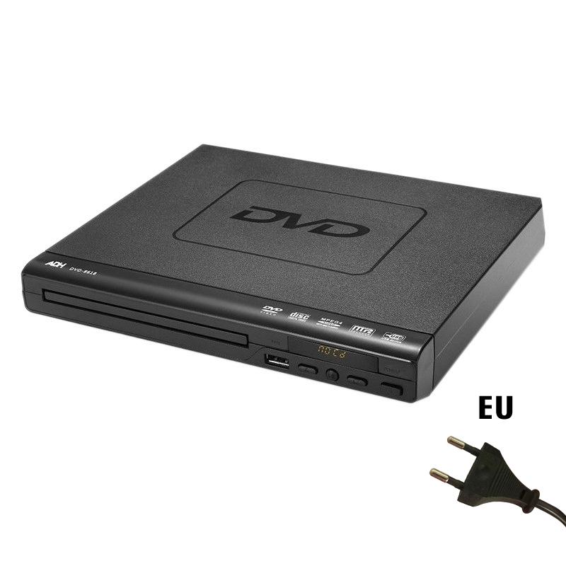 Icreative Home HD DVD-Player Multimedia Digital TV USB DVD-Video/DVD+RW CD Audio/VCD/SVCD JEPG/MP3/WMA/Disc Heimkinosystem EU