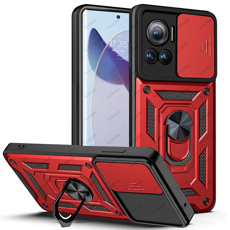 Für Motorola Edge 30 Neo 30 Ultra Fusion Hülle für Moto Edge 20 30 Pro Lite G9 Plus G60S G60 G53 G30 G20 G10 E40 E30 Hülle For Moto Edge 20 Pro rot