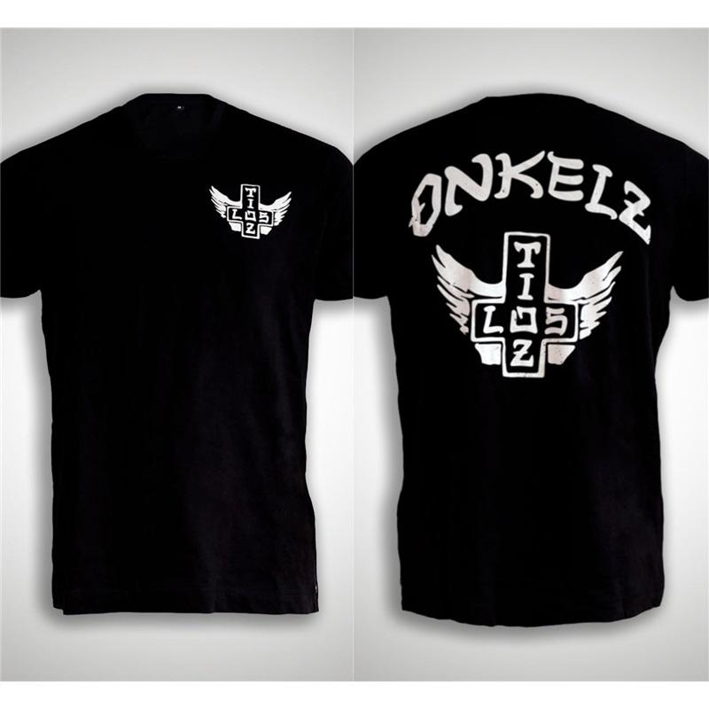 Böhse Onkelz Globale Tour Mercah T-Shirt Du Suchst Streit Tee Oversized Y2k Lässig Baumwolle Herren Damen T-Shirts Oberteile Weiblich Männlich Kleidung XXXL blau