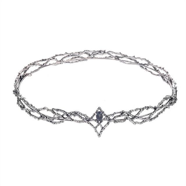 Hochzeit Haar Tiara Kristall Braut Tiara Krone Silber Farbe Diadem Schleier Tiaras Hochzeit Haarschmuck Kopfschmuck Kopfschmuck