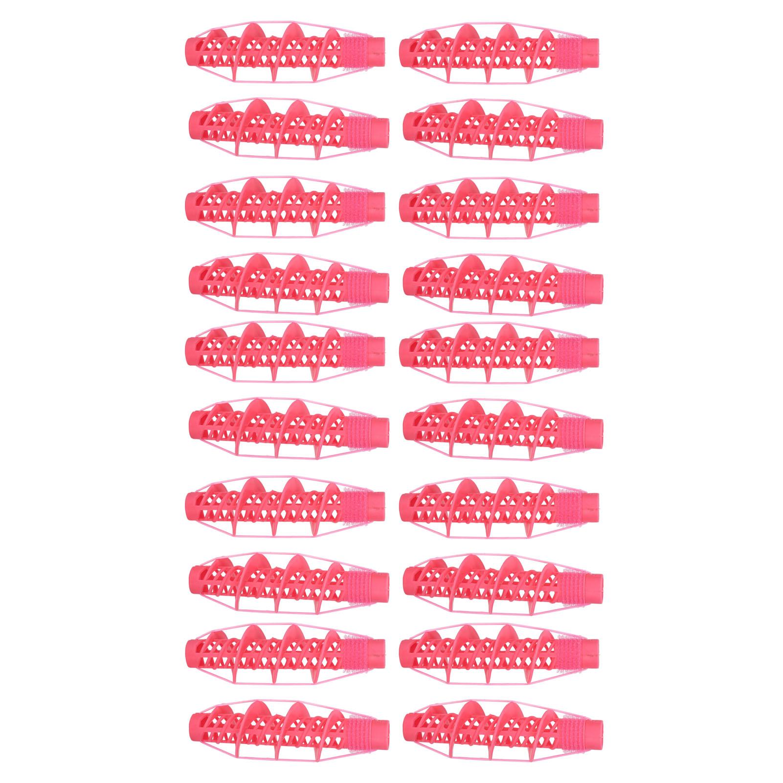 20 Stück Haarwickler Wiederverwendbare Spiralwickler Friseur Lockenwickler Stylingwerkzeug für Mädchen