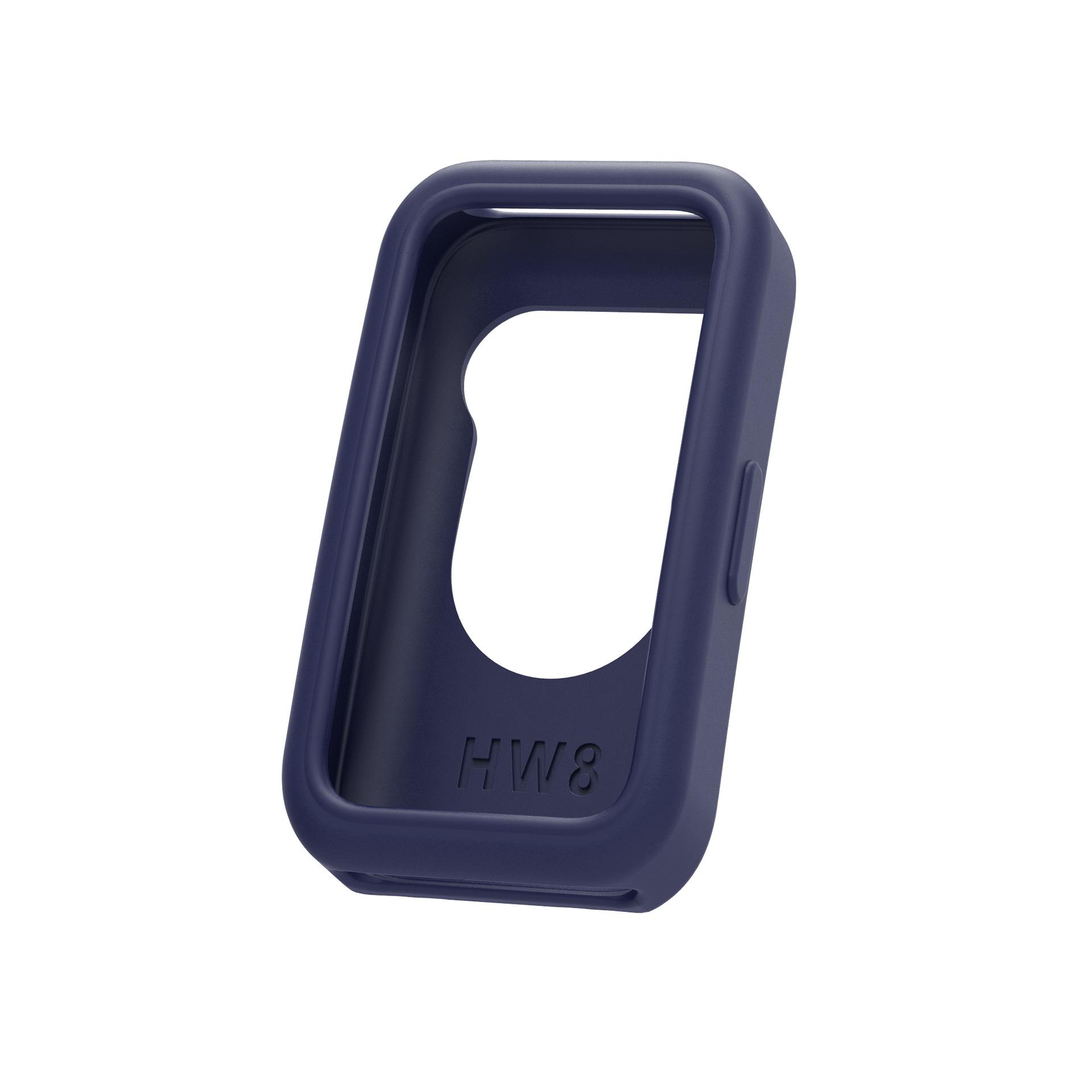 Weiche TPU-Hülle für Huawei Band 9 8 10 7 6 Smartwatch-Zubehör Bumper-Rahmen Schutz Silikonhülle für Huawei Band 9 8 Hülle Huawei Band 7 6 dunkelblaue