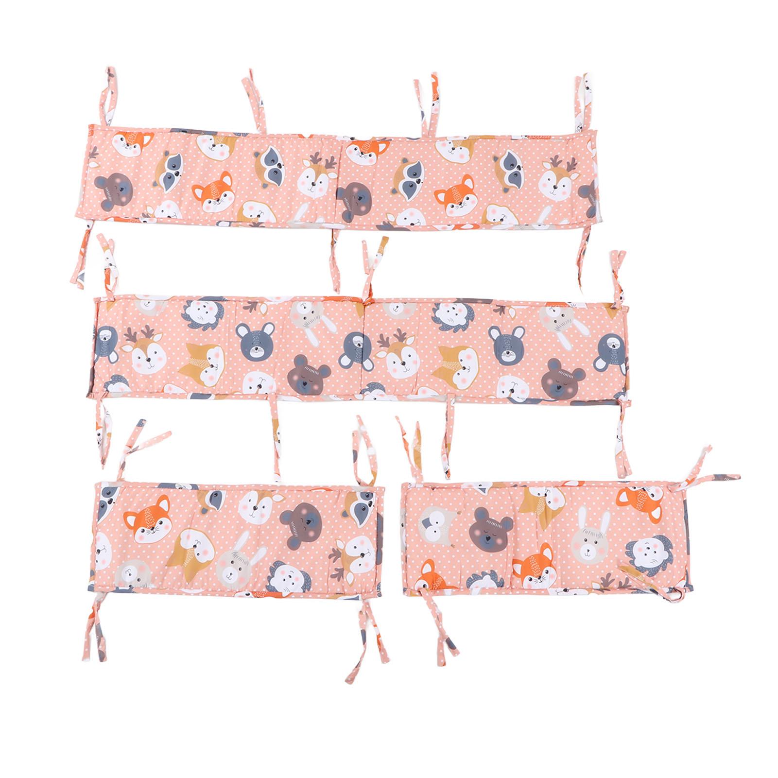 4 Stück Kleinkind Bettgitter Schutz Weich Sicherheit Verstärkter Kollisionsschutz Baby Schutzgitter Typ 4