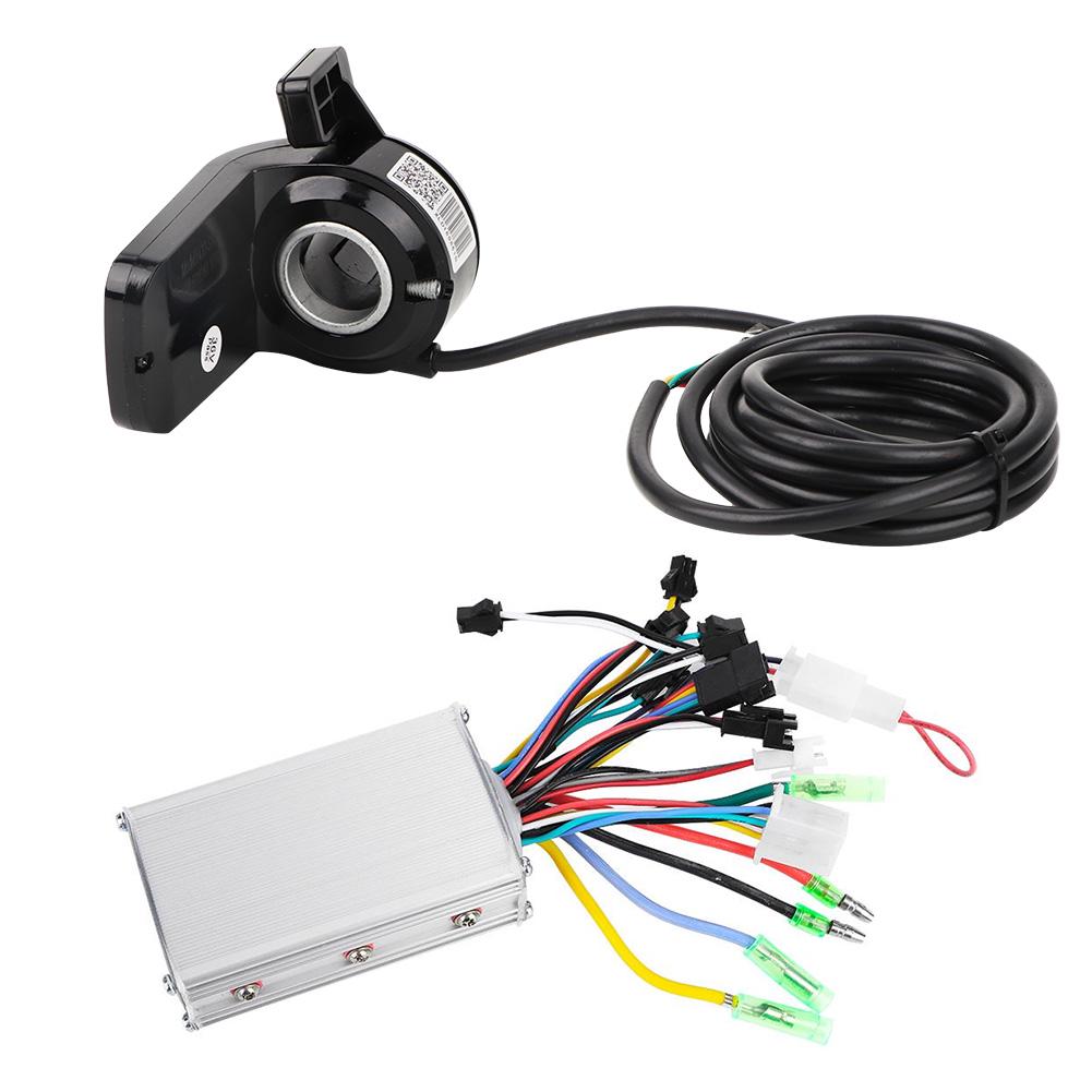 48V 350W Bürstenloser Motorcontroller LCD-Display Daumengas für Elektro-Fahrrad-Scooter