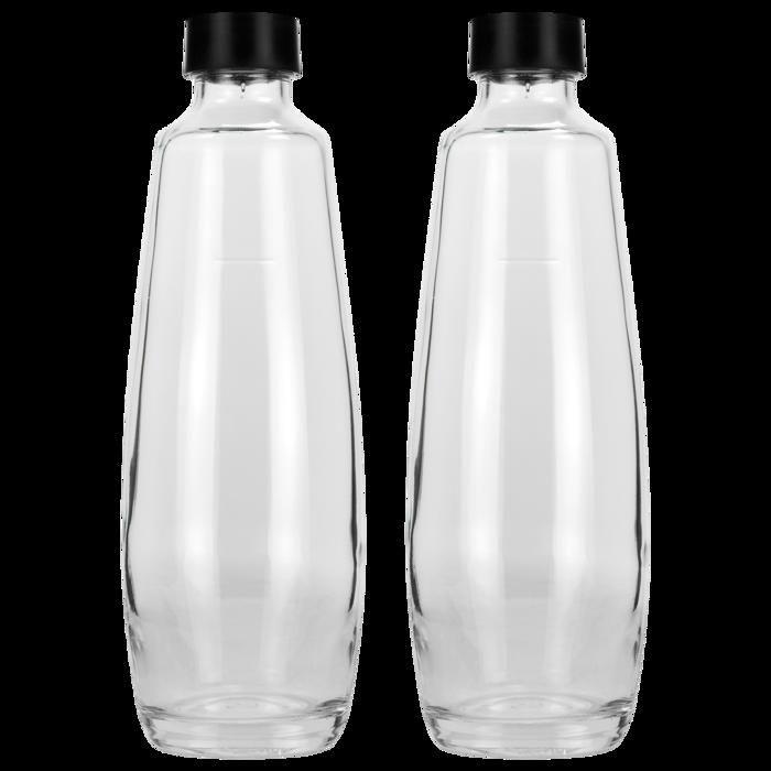 Carafe en verre - Sodastream - DUO - 1L - 2 pièces - Compatible lave-vaisselle