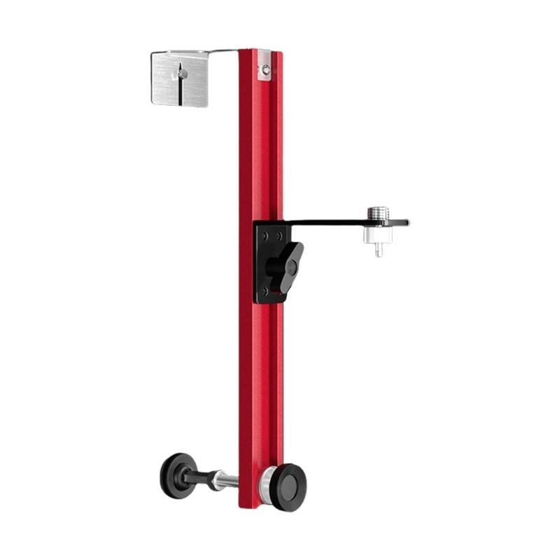 Laser-Nivellierhalterung Aluminium Laser-Nivellieradapter Verstellbar Hängend Wand-Laser-Nivellierhalterung Wandlaser Heben 300mm
