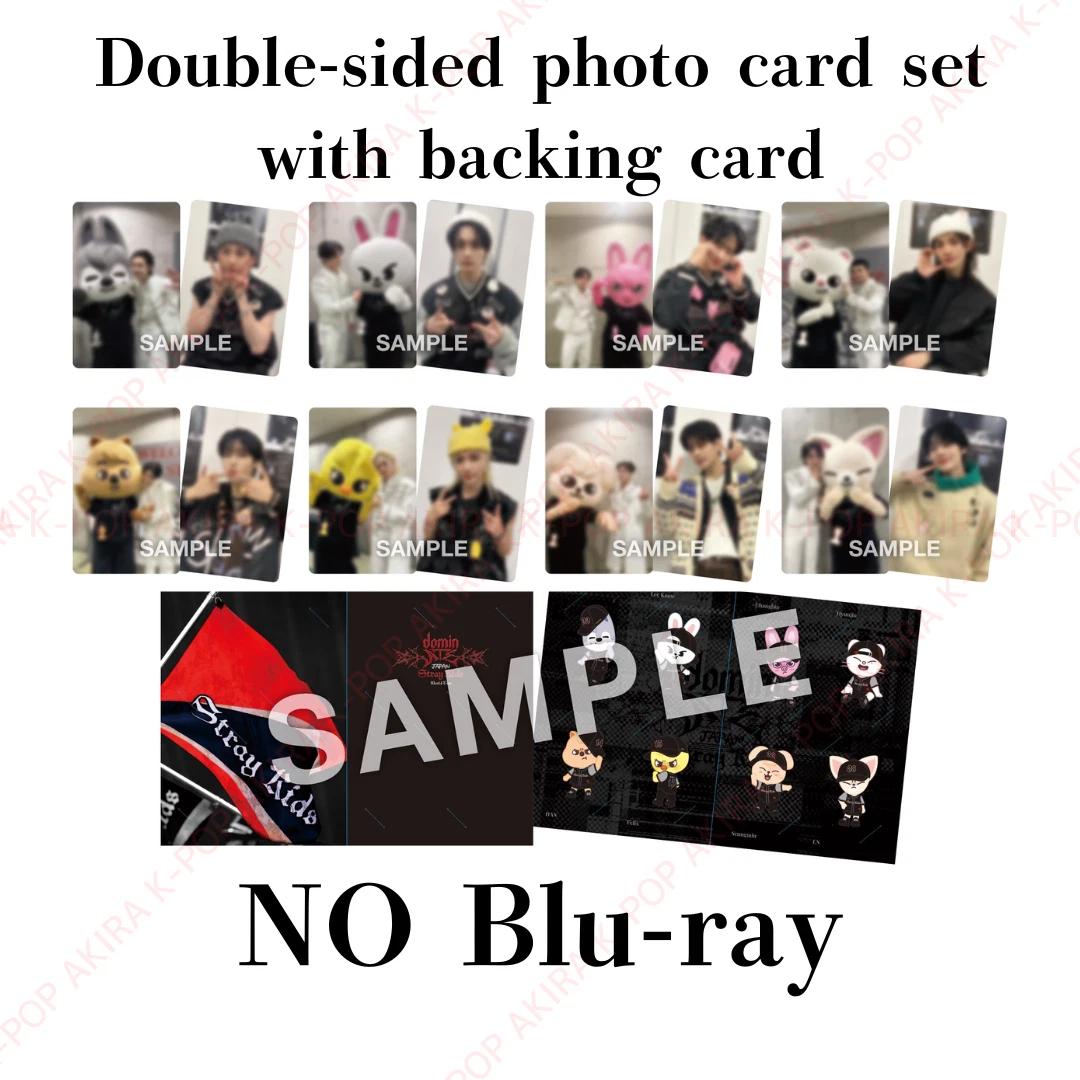 VORBESTELLUNG Stray Kids Welttournee dominATE JAPAN LIVE Blu-ray JAPAN STORE POB SONY MUSIC TOWER RECORDS HMV RAKUTEN D-Sided PC(8PCS SET) & Backing card / NO Blu-ray