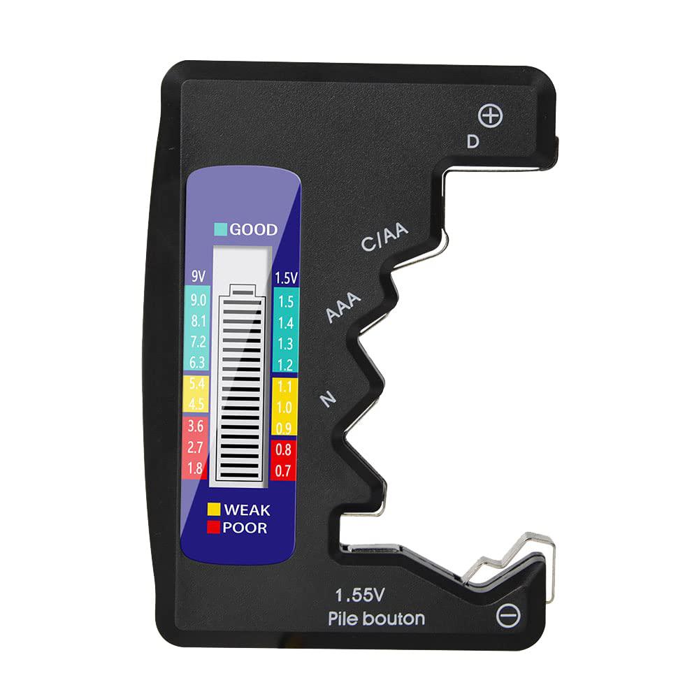 BT-886 Tragbare Batterie Kapazität Anzeige Kompakte Größe Lithium-Batterie Level Tester Digital schwarz
