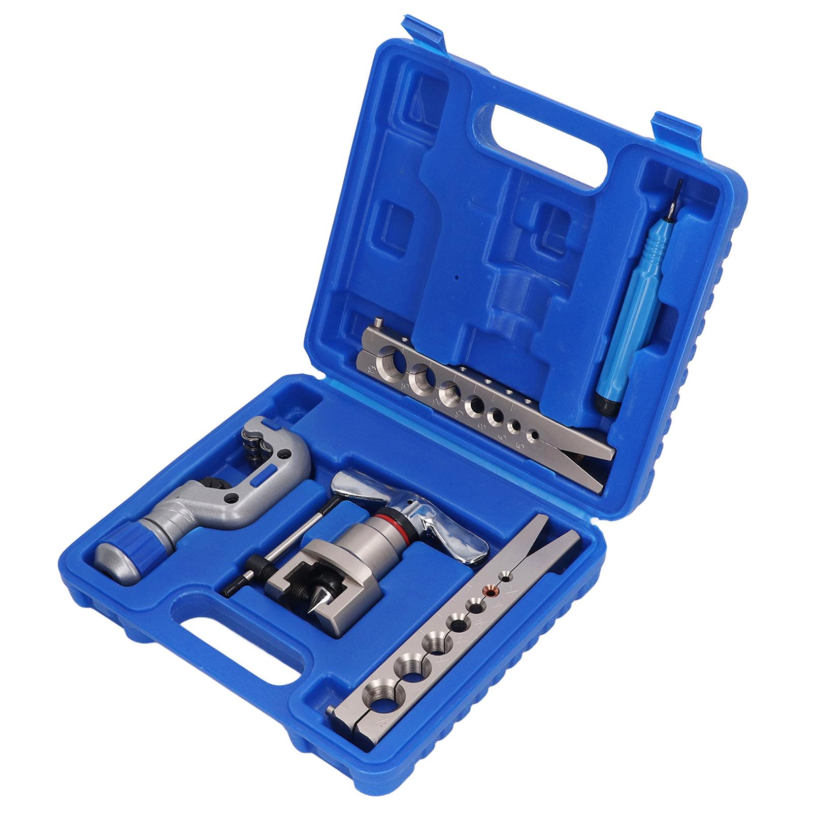 7-Loch-Schlauch-Bördelwerkzeug 316 Zoll 14 Zoll 516 Zoll 38 Zoll 12 Zoll 58 Zoll 34 Zoll Exzentrisches Kegelrohr