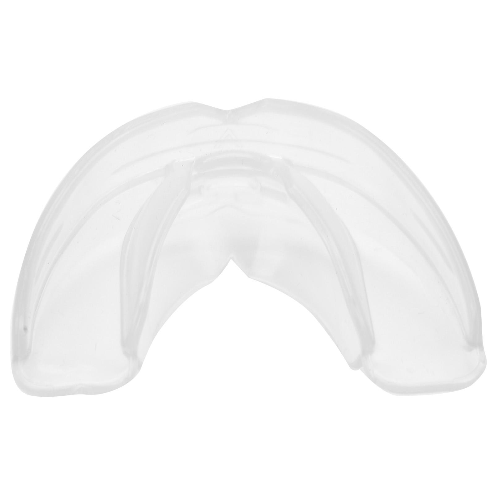 Silikon Zahnspange Kieferorthopädischer Retainer Tragbarer Mundschutz gegen Zähneknirschen Transparent transparent