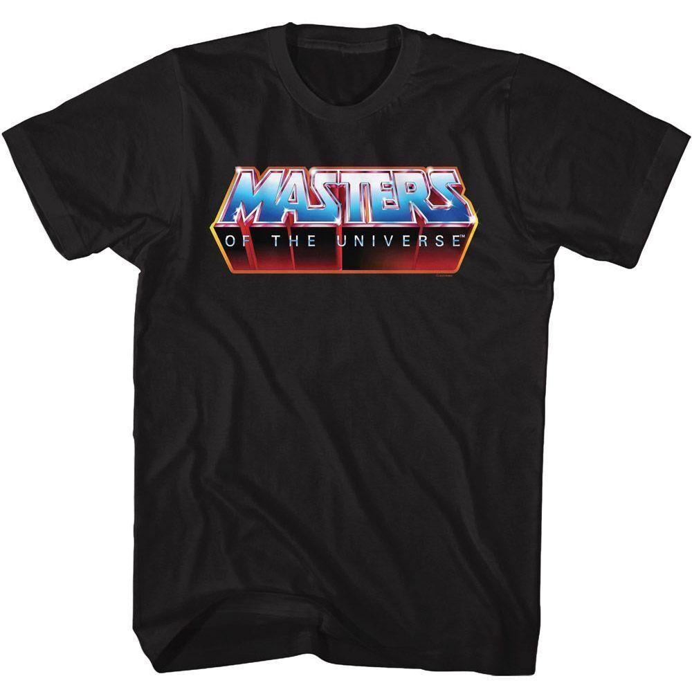 Masters Of The Universe Moto Detailliertes Logo Schwarzes Unisex-T-Shirt XXXXL