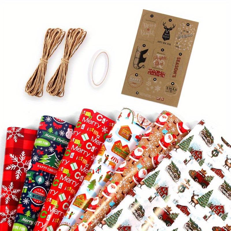 1 Set Verpackung glänzend 80g gestrichenes Papier, Geburtstags-Geschenkpapier Geschenk DIY Geschenkbox, Geschenkpapier, Bouquet-Zubehör, Geschenkverpackungspapier bunt