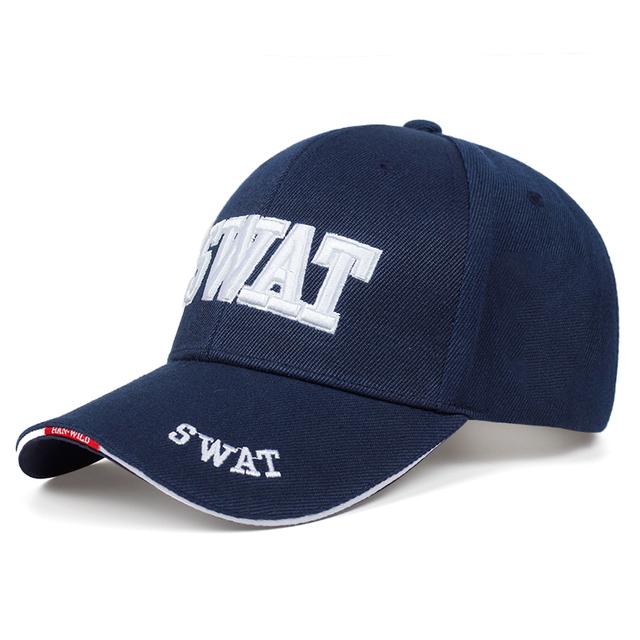 Taktische Kappe Herren Baseball Caps Marke SWAT Cap SWAT Hut Snapback Caps Baumwolle Einstellbar Gorras Mann navy blau