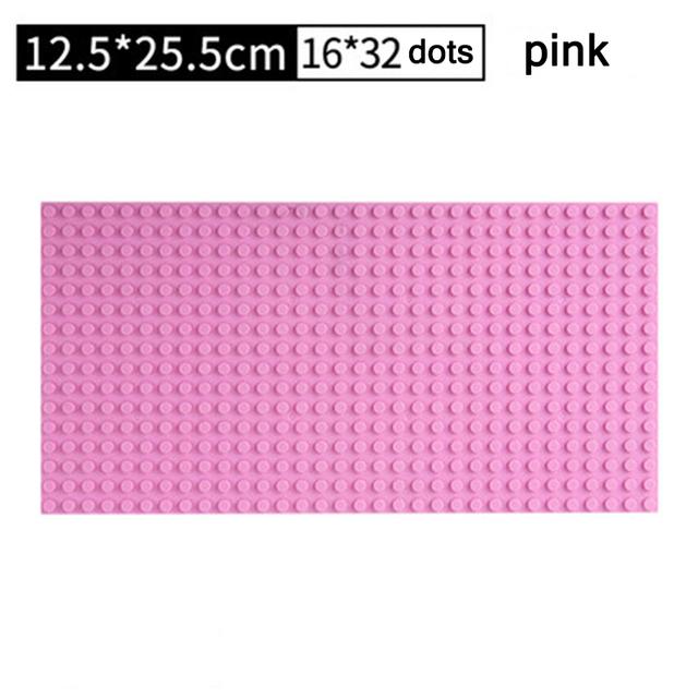 32x32 32x16 Punkte Klassische Grundplatten Bausteine DO-IT-YOURSELF Kompakte Maße Stadtstraßen Ziegel Grundplatte Bau Spielzeug Ideal Für