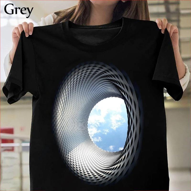 Neue Männer Frauen personalisierte 3D lustige T-shirt Sommer Straße Casual lose coole schwarze T-Shirts M