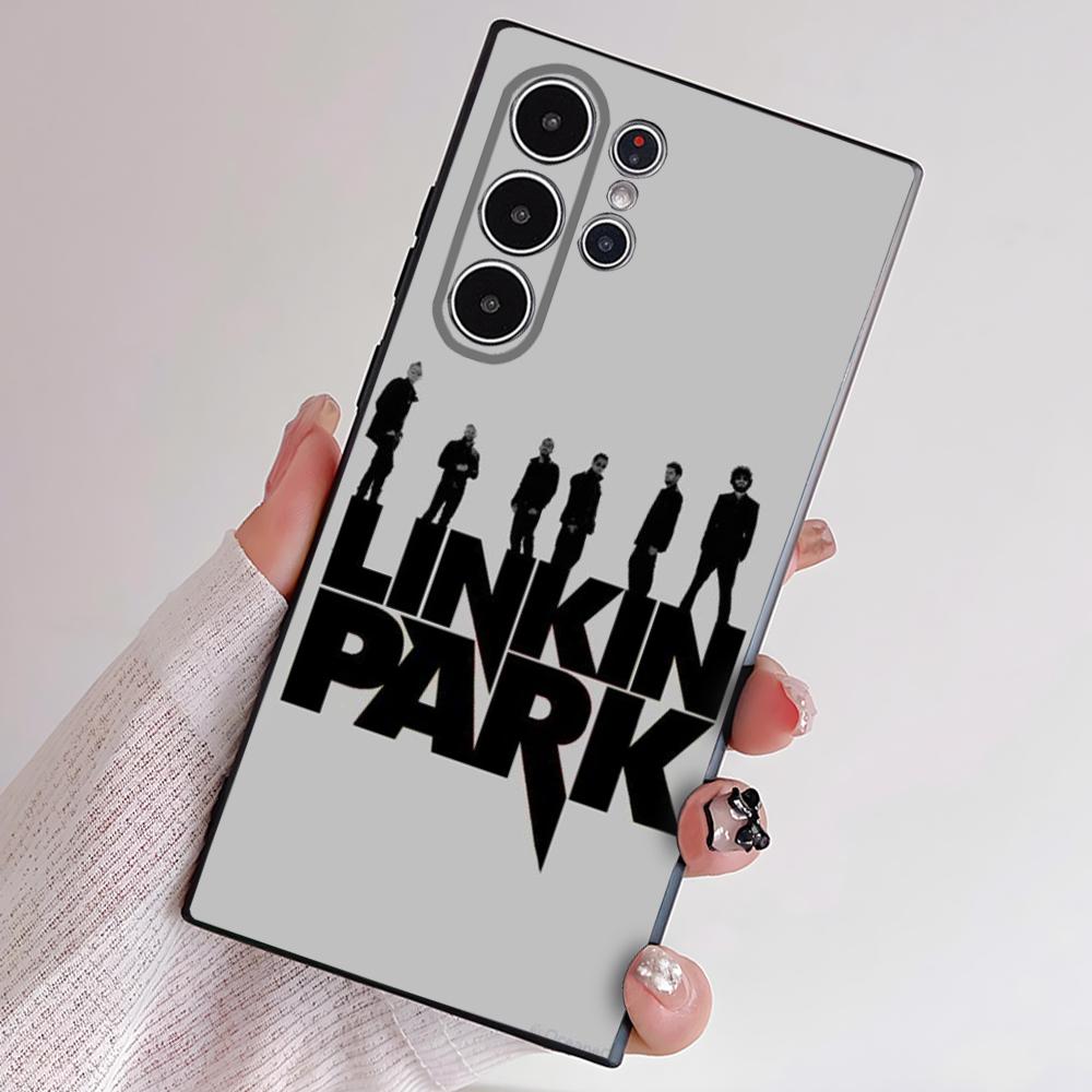 Band L-Linkin P-Park Coole Handyhülle Für Samsung S Serie S21 S22 S23 S24 S25 FE Plus Ultra TPU Weich Zur Hautfreundlichen Hülle samsung S24 Ultra