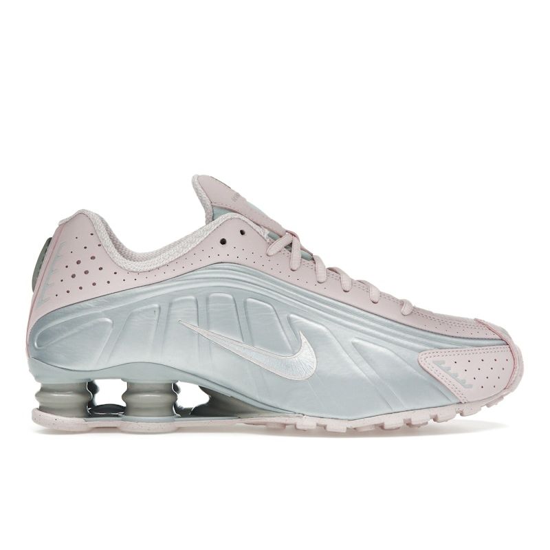 Nike Shox R4 Barely Rose Metallic Platinum Damen Sneaker Pink AR3565-600 42.5