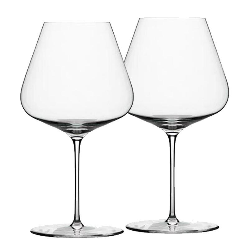 Extrem großes Breathe Air Kelchglas Sherry-Aromen Weinglas Ultraweite Schale Leichtes Schwenken Ultradünnes Sommelier-Weinglas Burgunderrotes Glas 960ml