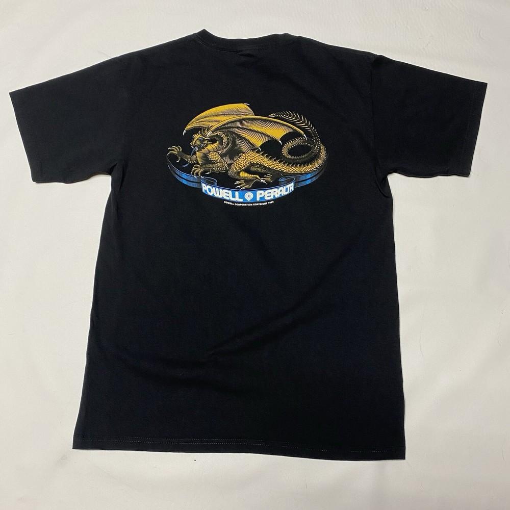 Vintage Powell Peralta Drachen Skateboard T-Shirt Tee Herren Medium M 23x28 Y2K Unisex T-Shirt 5XL bunt