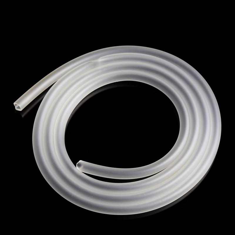 1/5/10 m Aquarium Silikon Luftpumpe Sauerstoff klar Schlauch für Aquarium 4/6 mm 1m