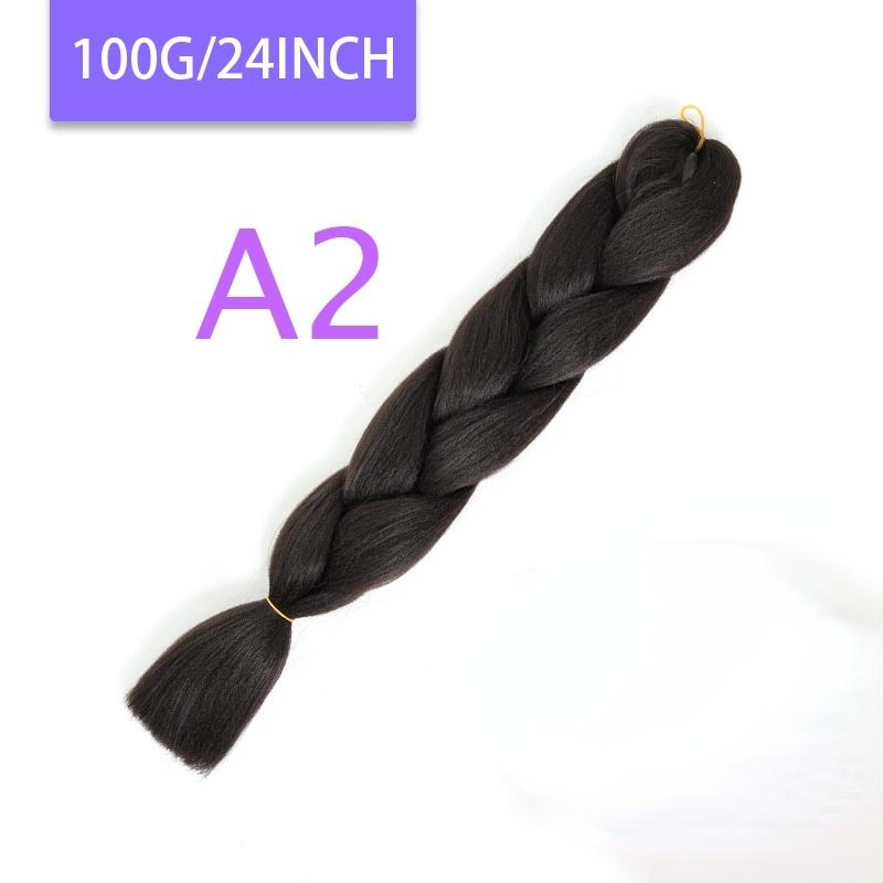 MISQUEEN Yaki Weiches Haar Ombre Häkeln Flechten Haarverlängerung Für Zopf 24 Zoll Rosa Synthetische Häkelhaar Jumbo Braid Haar 24inches