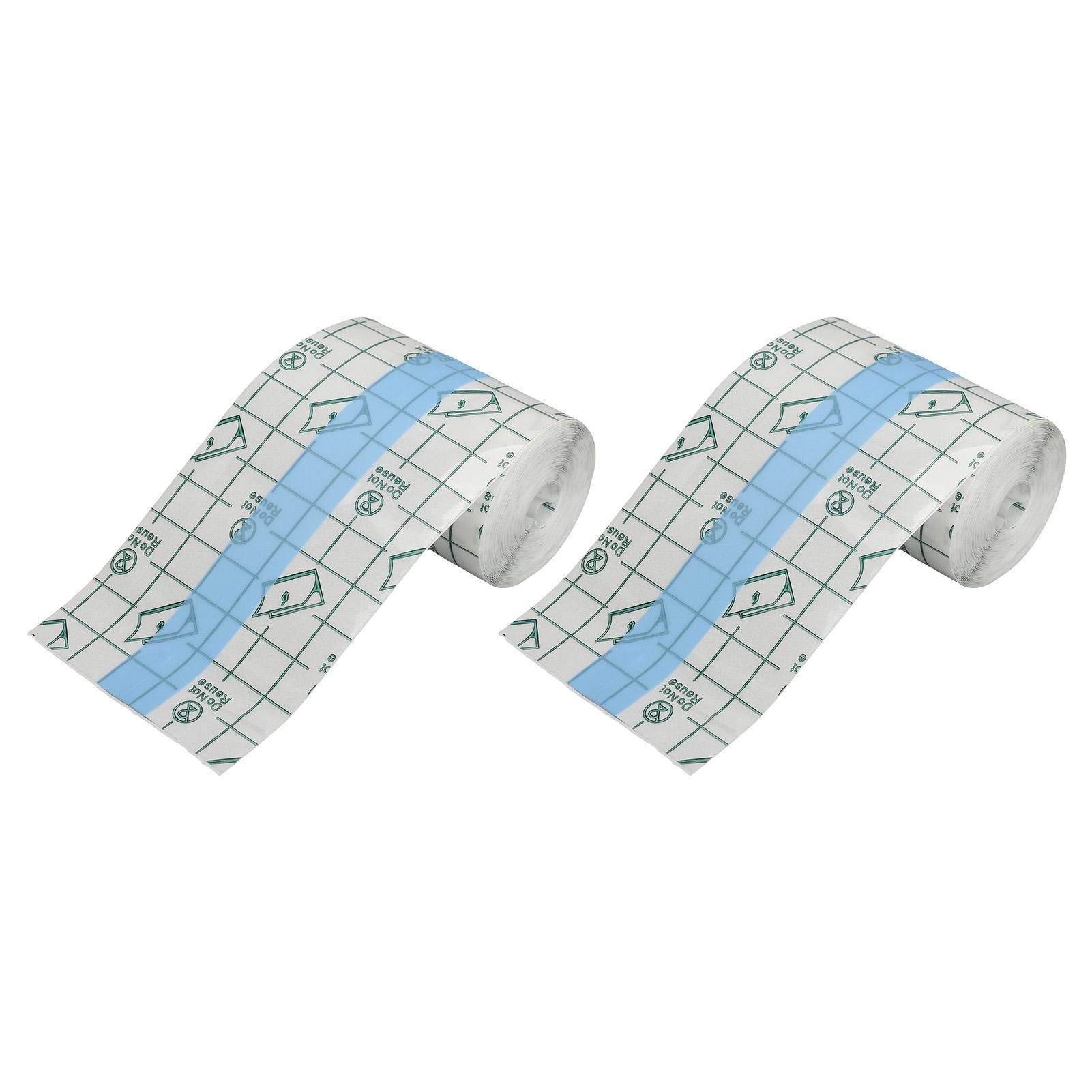 2 Rollen Tattoo-Bandage 6cm X 5m Wasserdichter Tattoo-Schutz-PU-Film zur Nachsorge-Heilung