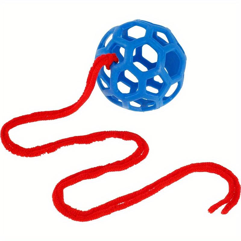 Pferde Leckerliball Heufutterspender Spielzeugball Hängendes Fütterungsspielzeug für Pferd Pferd Ziege Schaf Stressabbau Pferde Leckerliball blau
