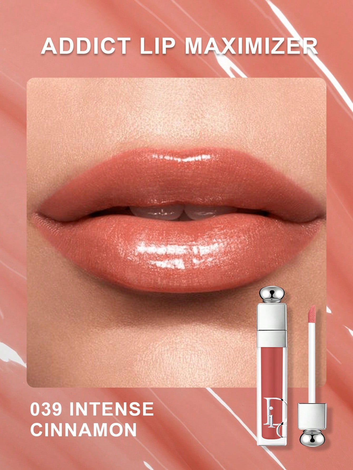 Dior Addict Lip Maximizer 3,2g - 039 Intense Cinnamon Aufpolsternder Lipgloss #039 Intense Cinnamon
