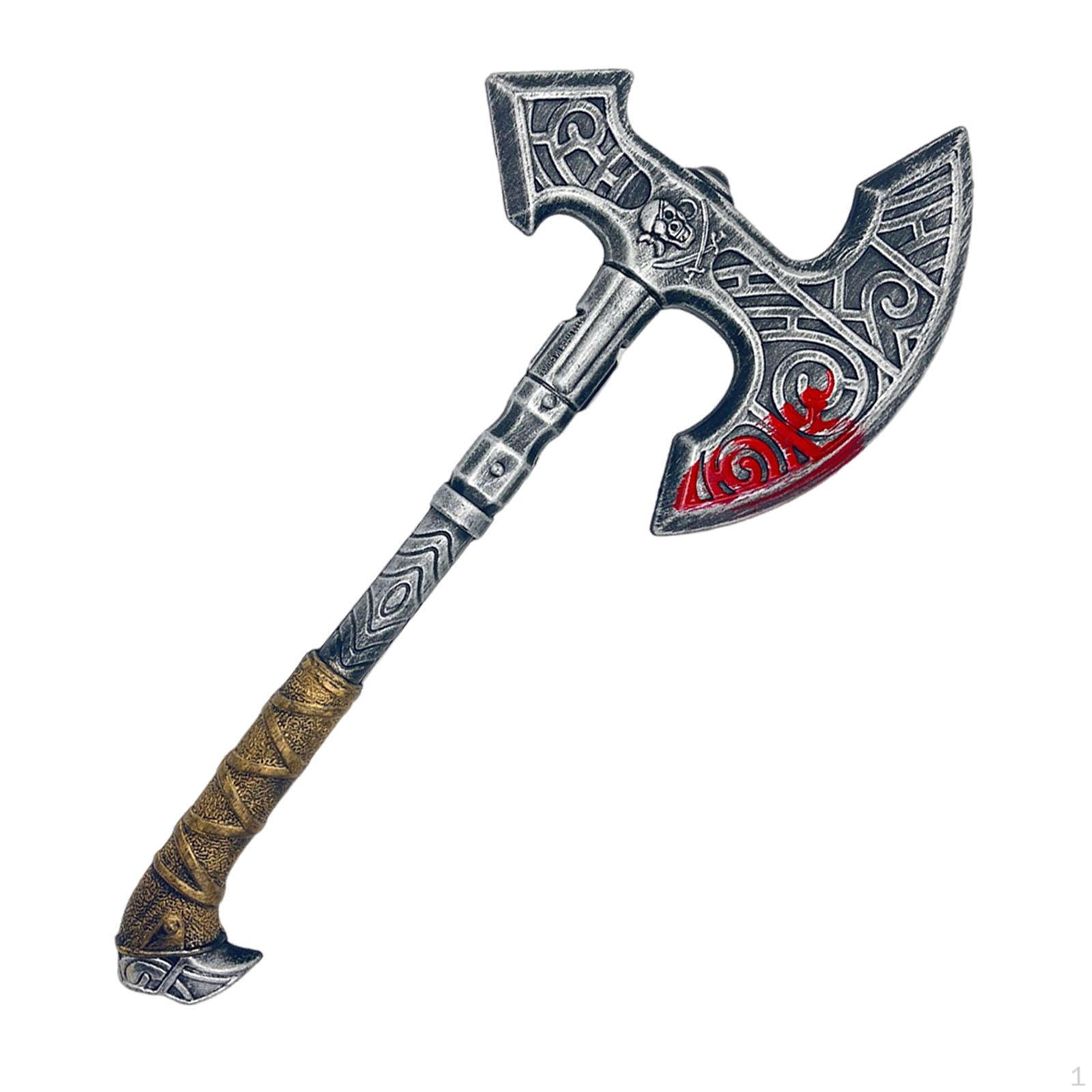 Halloween Axt Requisite Fake Requisiten Beil für Partyzubehör Silver Gold