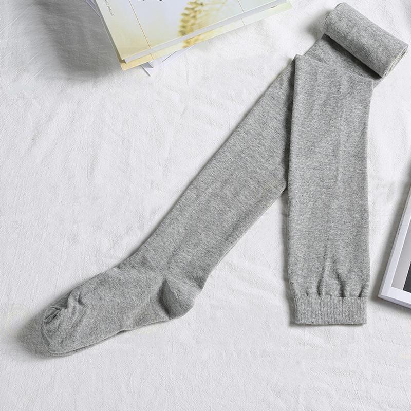 Herren Oberschenkelhohe Socken Lange Socken Overknee-Socken Männliche Oberschenkelhohe Strümpfe licht grau