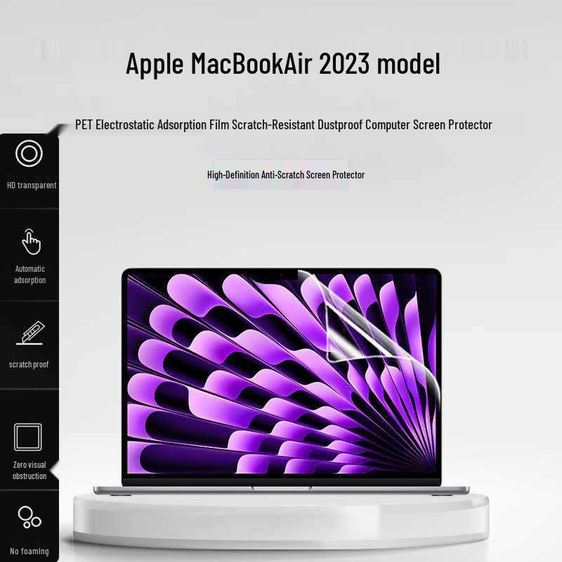 Schutzfolie für 2024 MacBook Air 15-Zoll- und 13-Zoll-Modelle Model: A2780 MacBook Pro 16 M2 Pro/Max
