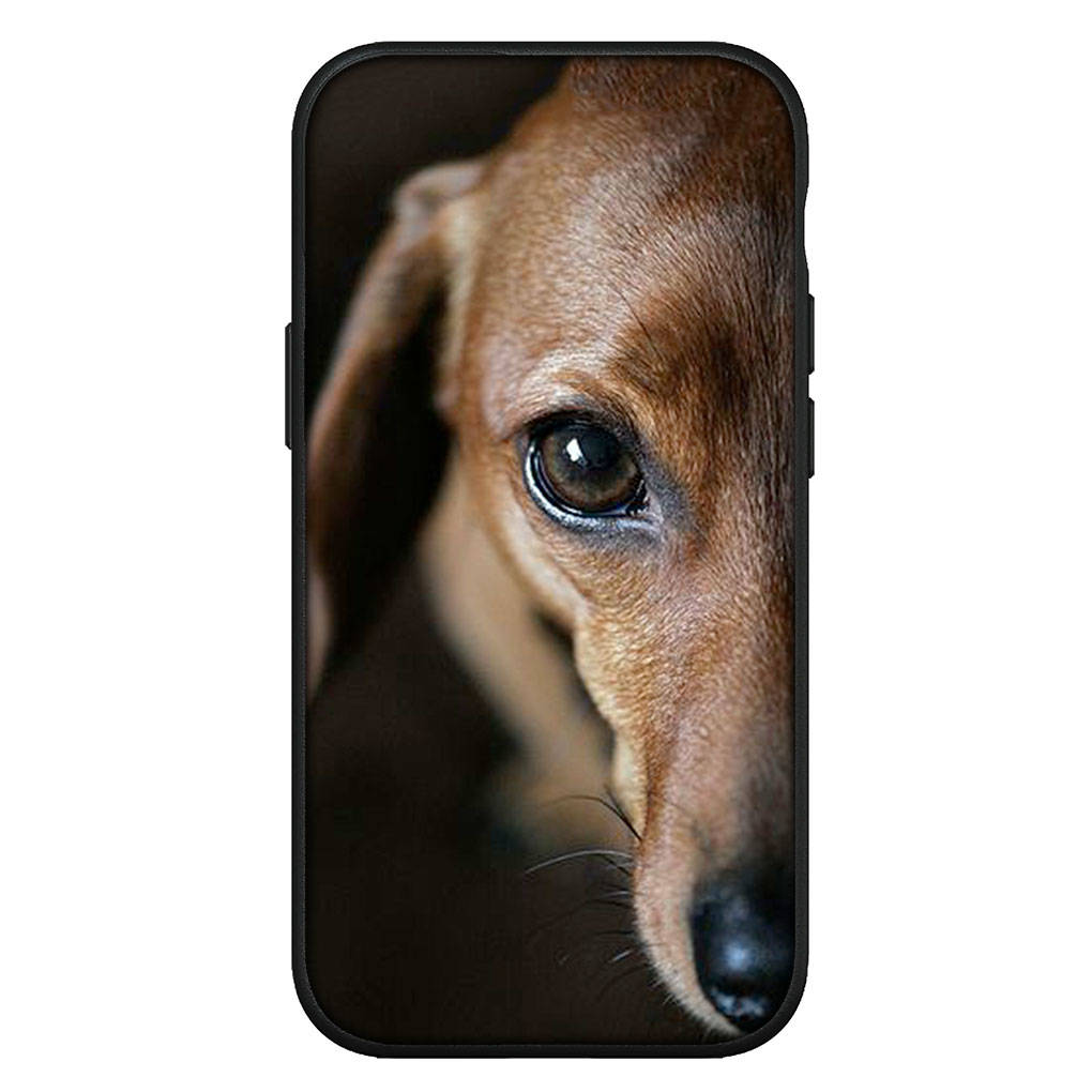 für Samsung Galaxy S24 S23 iPhone 16 15 14 Xiaomi Redmi Note 13 12 11 10 8 Plus 9 Pro Max X XR A06 14C A16Phone Hülle Dackel Hund OPPO Huawei Cover for Huawei P30 Pro terra