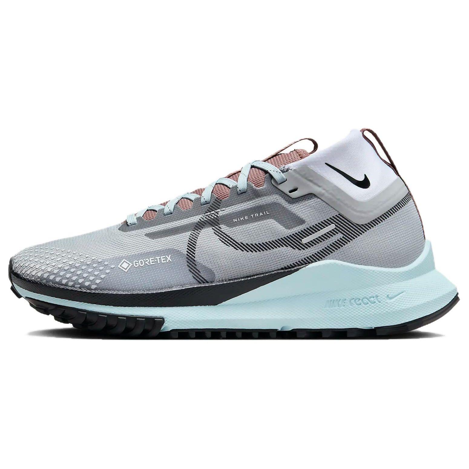 Nike React Pegasus Trail 4 GORE-TEX Light Smoke Glacier Blue Damen Sneaker Grau Light-Smoke-Grey Football-Grey DJ7929-005 35.5