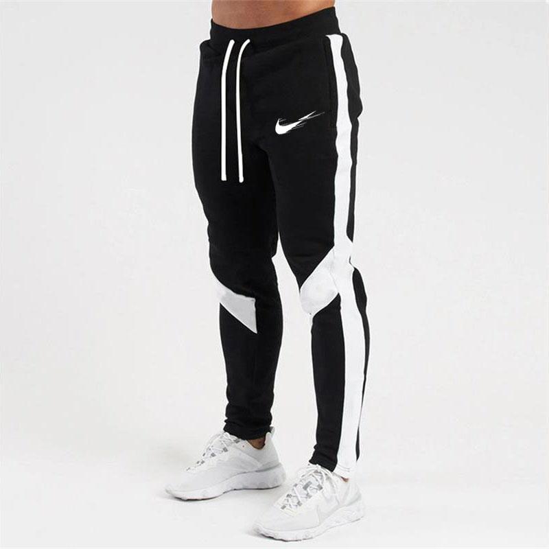 Hellgrau 2025 Neue Herren Herbst und Winter Freizeithosen Sporthosen Herrenhosen Jogginghosen Lange Hosen S schwarz