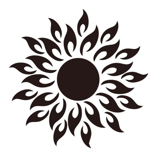 Spiegel-Wandaufkleber, selbstklebend, abnehmbar, exquisit, nützlich, zum Dekorieren von 3D-Spiegel-Hintergrundornamenten für Badezimmer schwarz