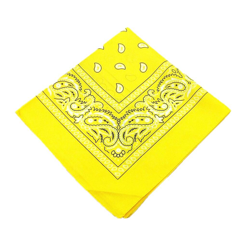 Mode Bandana Kopftuch Hip Hop Kopf Quadratische Schals Drucken Taschentuch Frau Mann Haarband Halstuch Sport Kopfbedeckung Wrap Kopftuch