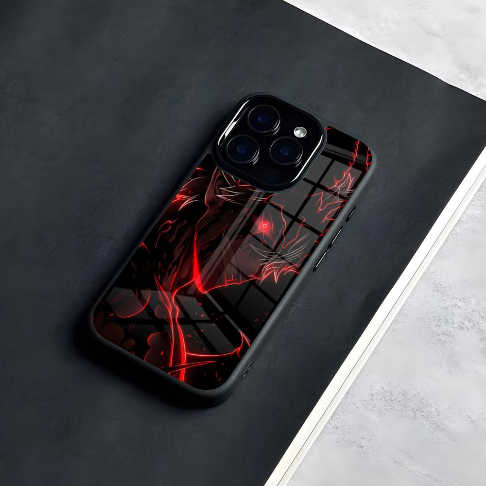 Asta Cartoon Black Clover Handyhülle Für IPhone 17 Pro Max 16 15 14 13 11 Pro Max Plus Glas-Handyhülle iPhone17 Air