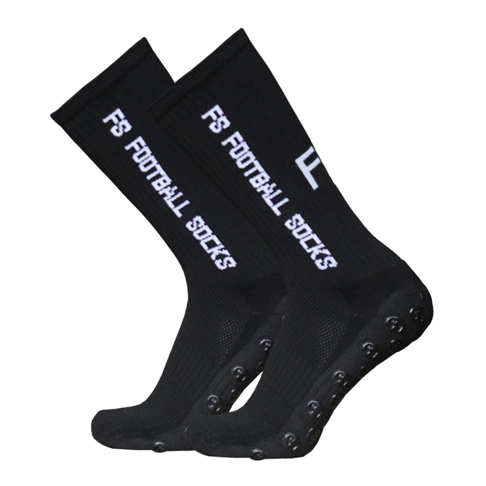 1 paar Lixada Outdoor Sport Laufsocken Stretch Socken Athletisch Fußball Fußball Socken Anti Slip schwarz