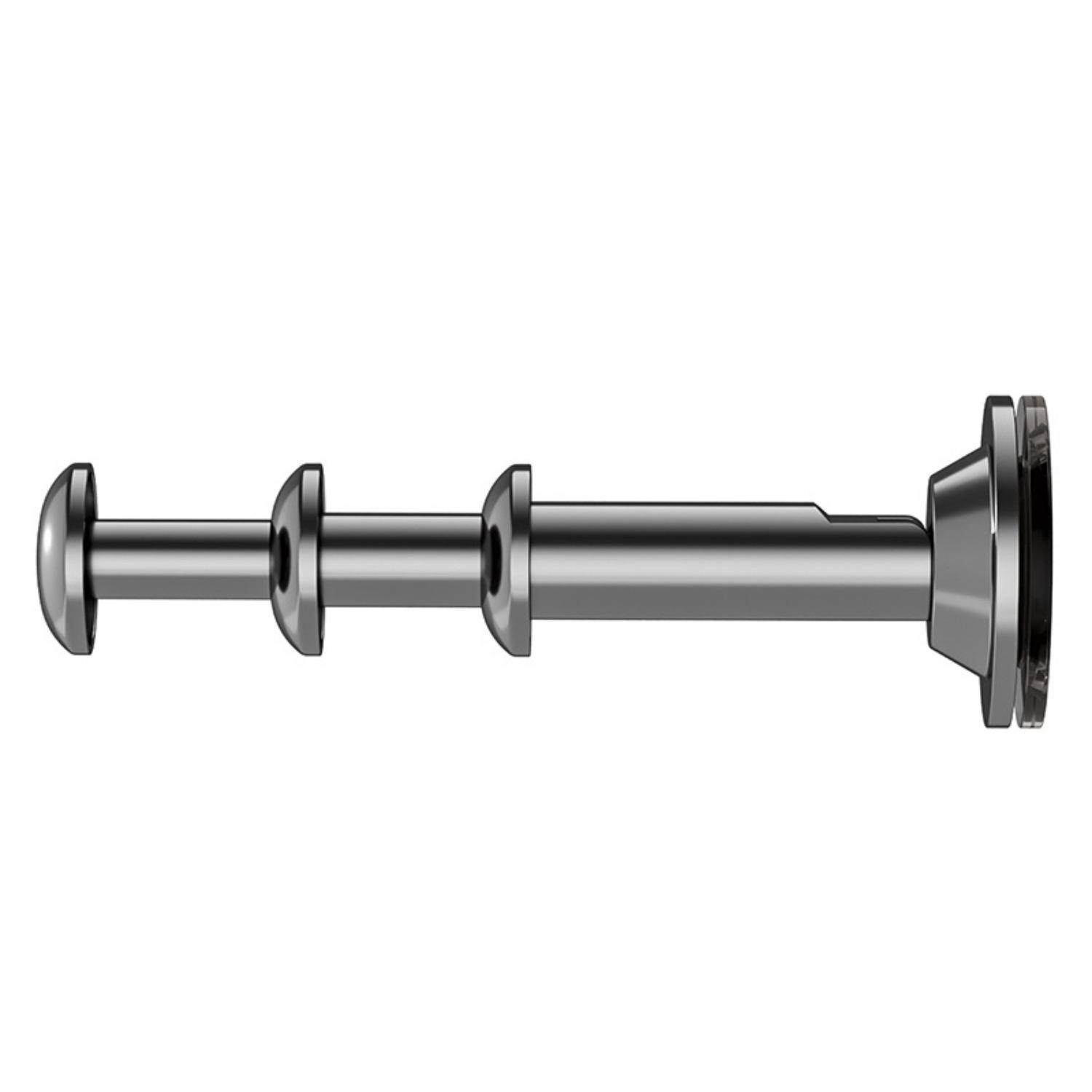 Saugnapf Kleiderbügel Organizer, Kleiderbügel Aufbewahrungsregal für Trockner/Waschmaschine. Hält perfekt Platzsparer für Waschküche, Schlafzimmer, Badezimmerwand grau