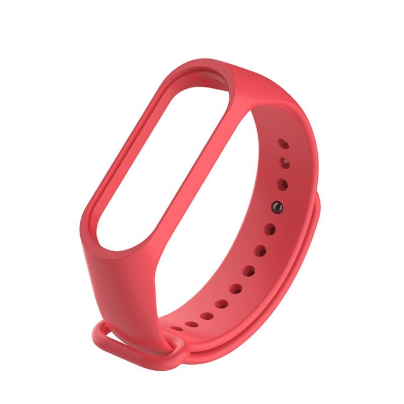 Armband für Xiaomi Mi Band 7 Smart Band 6 5 4 3 Silikon-Armband Armband Armband Ersatz Sport Wasserdichtes Band für Xiaomi Mi Band 7 Soft Strap For mi band 3 or 4