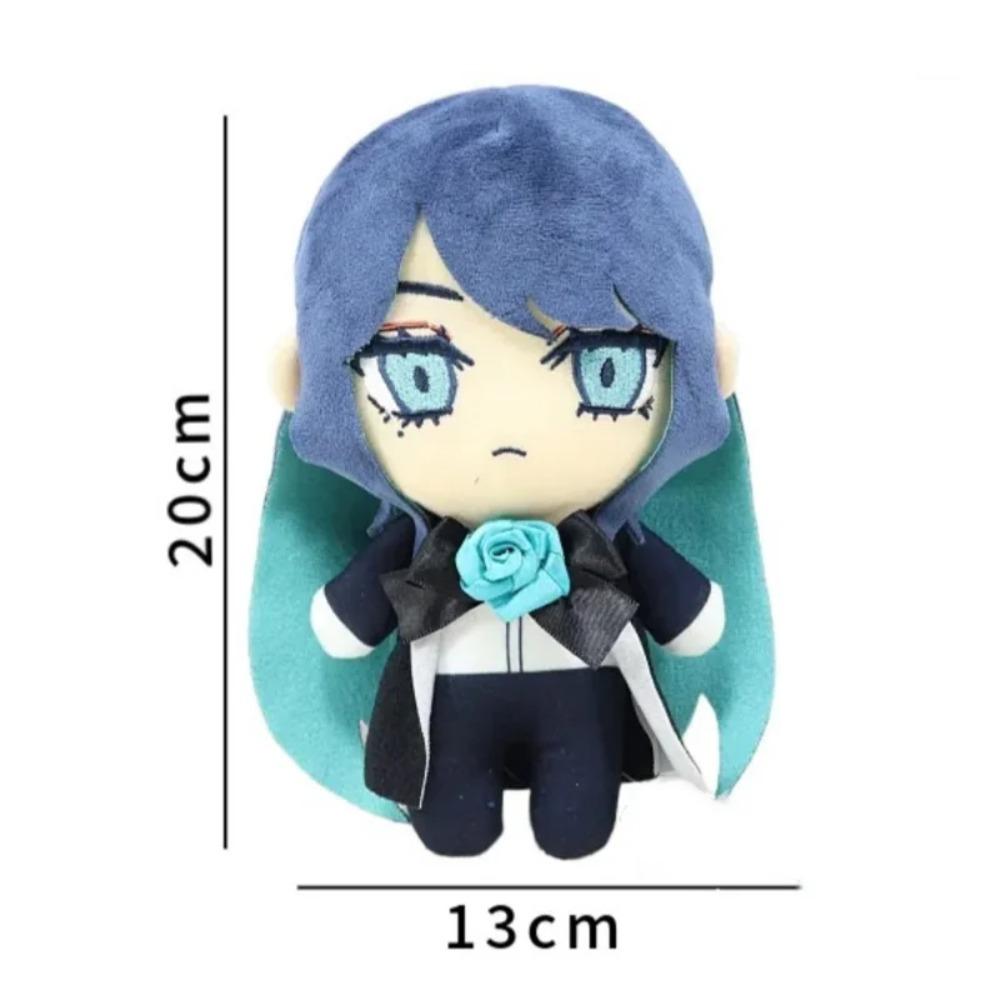 16cm Neues Ado Hibana Plüschtier Ado Merch Plüsch Sänger Spielzeug Ado Zubehör Plüschtiere Puppe Sänger Ado Stofftier Weiches Spielzeug Geschenk weiß