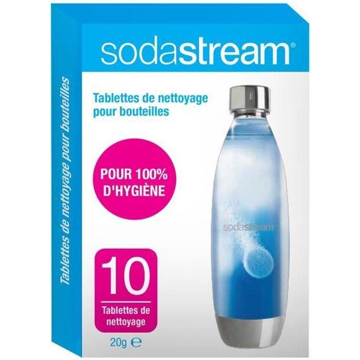 SODASTREAM Reinigungstabletten - Reinigt und desinfiziert Ihre Sprudelwasserflaschen - x10