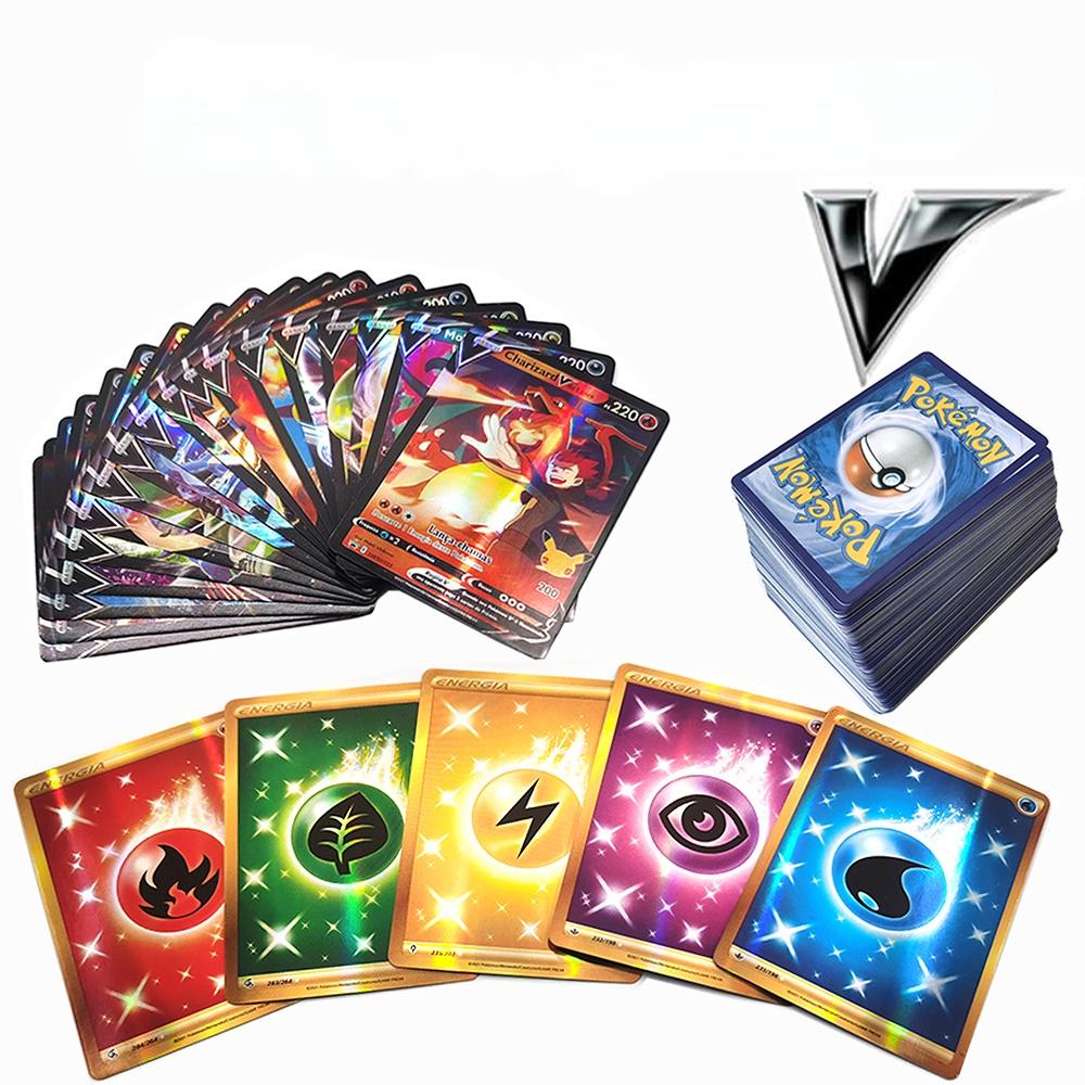 100 Stück Sortierte Karten Pokemon Karten Sammlung H39 100PCS - 80EX+20MEGA