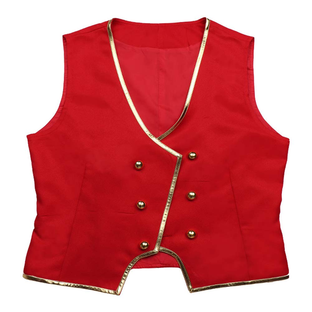 cgatecos Cosplay Heartslabyul Schlafsaal und Kate Cosplay Kostüm Weste Größe L Kostüm, Uniform, Riddle, Ace, Deuce, Trey, Kostüm, Weihnachten, Halloween,