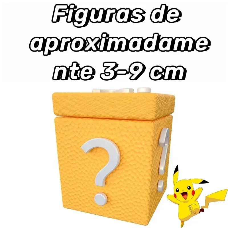 Schöne Pokémon Anime Figur Blinde Mystery Box Pikachu Glurak Gengar 10-30cm Große Figuren Die Beste Überraschungsbox yellow