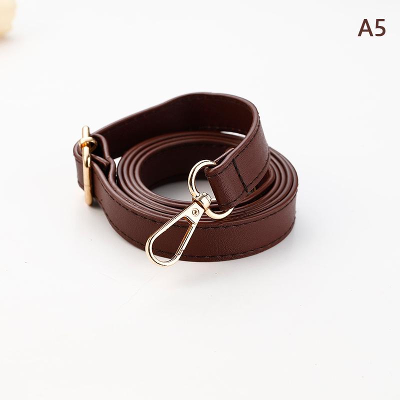 Handtaschen-Zubehör, 130 cm langer, verstellbarer Taschengurt aus Pu-Leder für Umhängetaschen, 1,8 cm breiter Ersatzgurt für Umhängetaschen