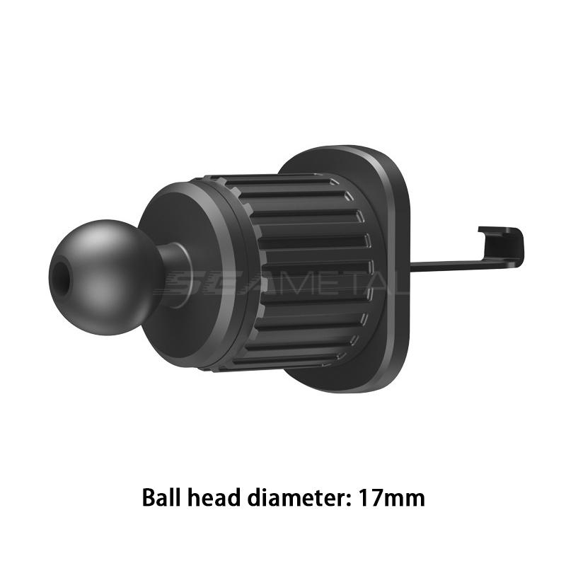 SEAMETAL Handy-Halterung, Handy-Halterung, Auto-Luftauslass-Haken, Lüftungsschlitz-Halterung, Auto-Lüftungsschlitz-Clip schwarz