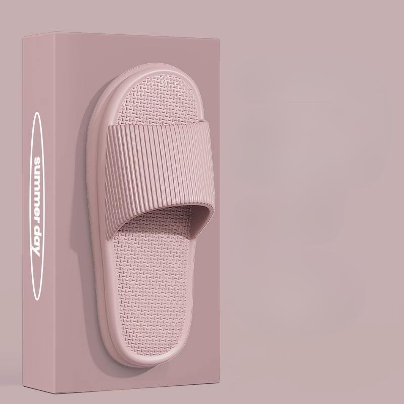 Sandalen Hausschuhe Herren Hausschuhe, Herren Sommer Haus Wohnzimmer Badezimmer rutschfeste Paar Hausschuhe 38-39 rosa