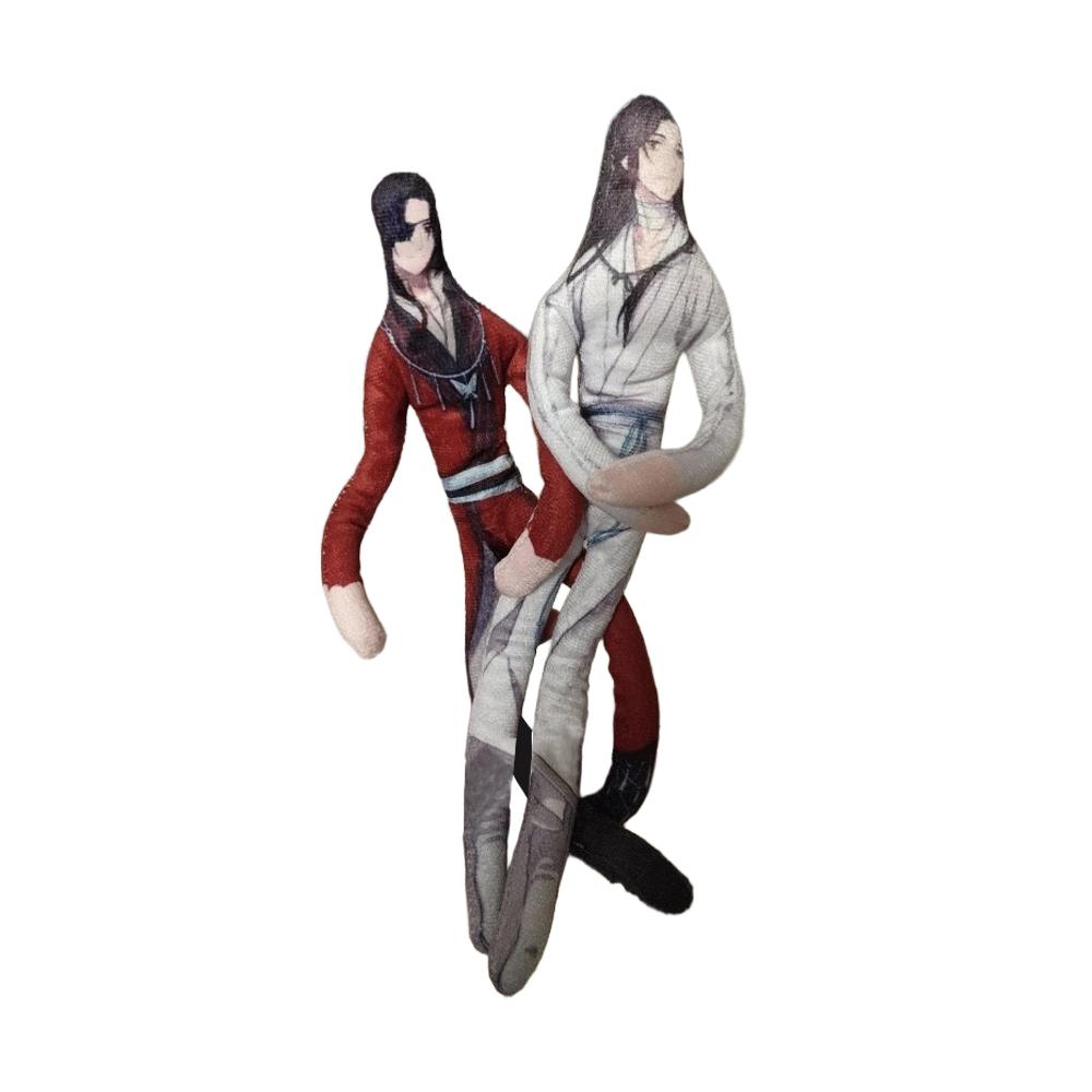 Anime Hua Cheng Xie Lian Plüschtier Hua Cheng Xie Lian Plüschtiere Puppe Schlanke Verdrehbare Form Kuscheltiere Geschenk Raumdekoration 28cm 28cm