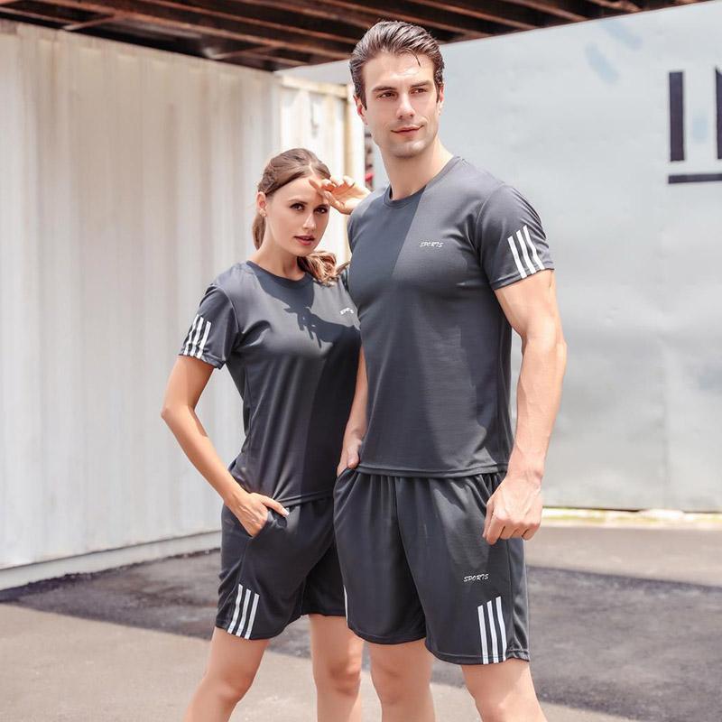 Plus Size Herren Zweiteiler L-9xl Trainingsanzug Sportbekleidung Set Herren 4 Farben XL